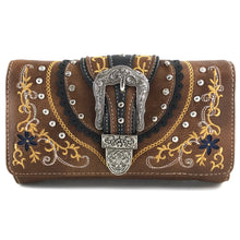 Load image into Gallery viewer, Floral Buckle Wallet
