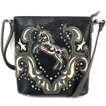Load image into Gallery viewer, Western Horse Crossbody Messenger Purse
